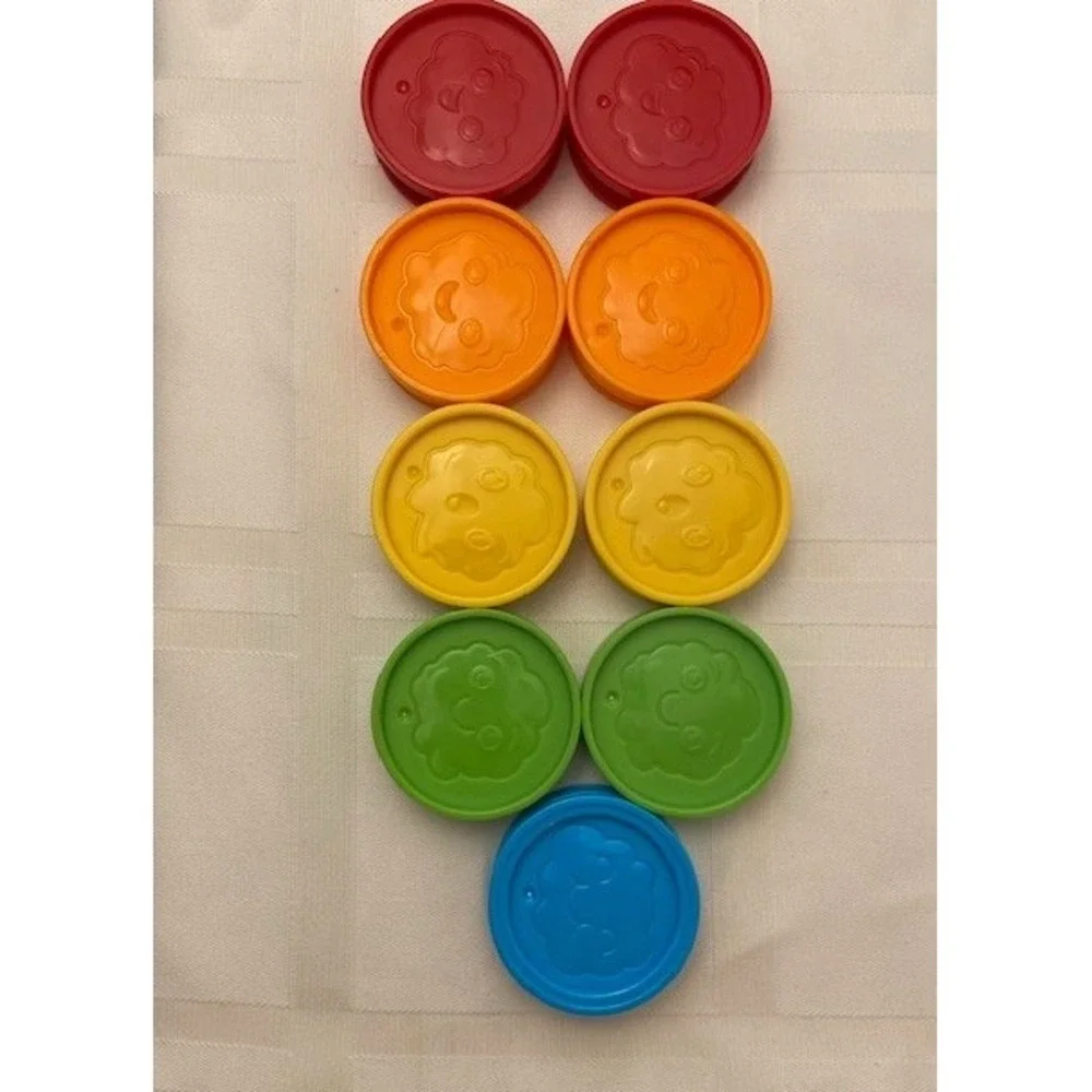 LeapFrog Pick Up and Count Vacuum Replacement Coins 9 Piece Set Multi Color Toy